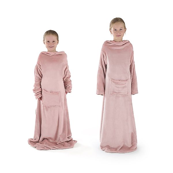 Kinderdecke Blumtal Decke mit Ärmeln Mikrofaser, günstig online kaufen