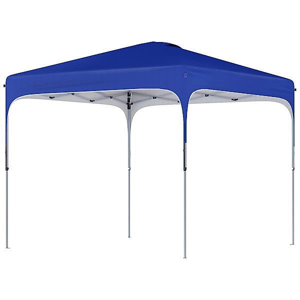 Outsunny Gartenpavillon 2,5x2,5 m Pop Up, Klappbarer Pavillon mit Höhenvers günstig online kaufen
