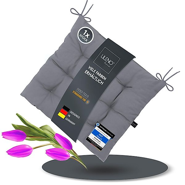 LILENO HOME Stuhlkissen Sitzkissen für Gartenstuhl, günstig online kaufen