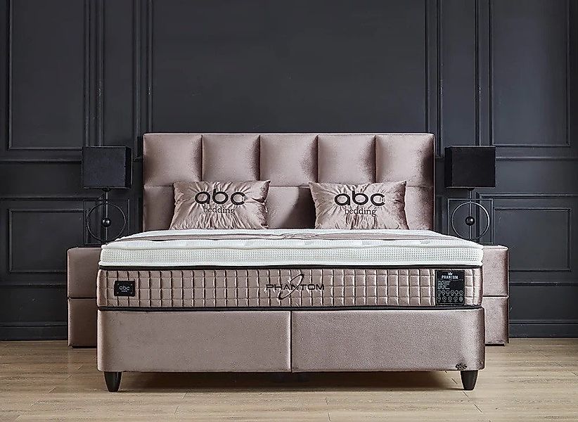 abc bedding Boxspringbett PHANTOM Voll-orthopädisches Komfortbett günstig online kaufen