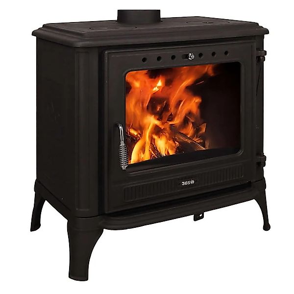 365 Kaminofen Ferrox 75 Schwarz 10,5 kW günstig online kaufen