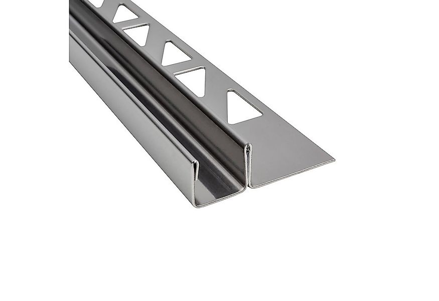 tktrading24 Abschlussprofil Glas-Fliesenprofil Edelstahl Klemmprofil Wandpr günstig online kaufen