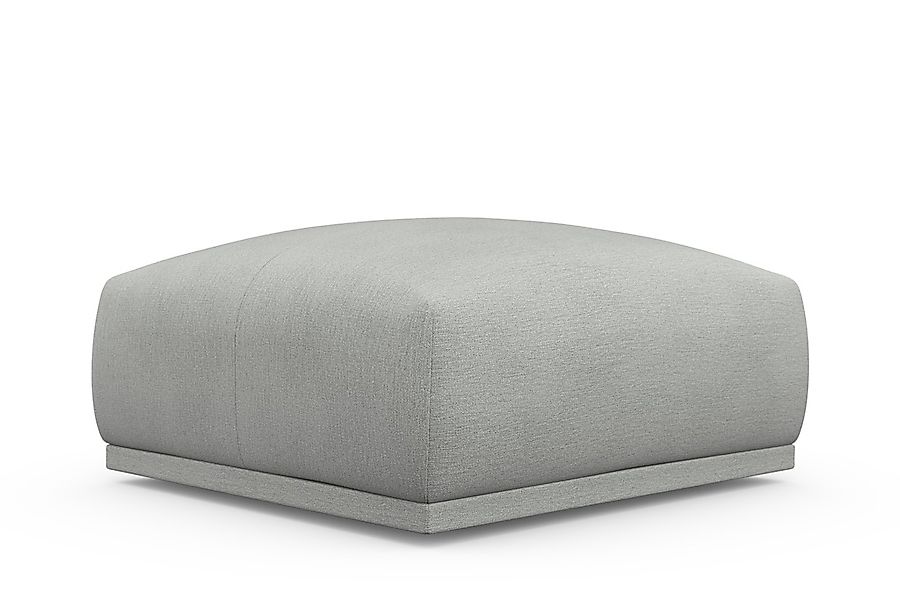 TRENDMANUFAKTUR Hocker "Braga, mit hochwertigem Kaltschaum, quadratisch, in günstig online kaufen