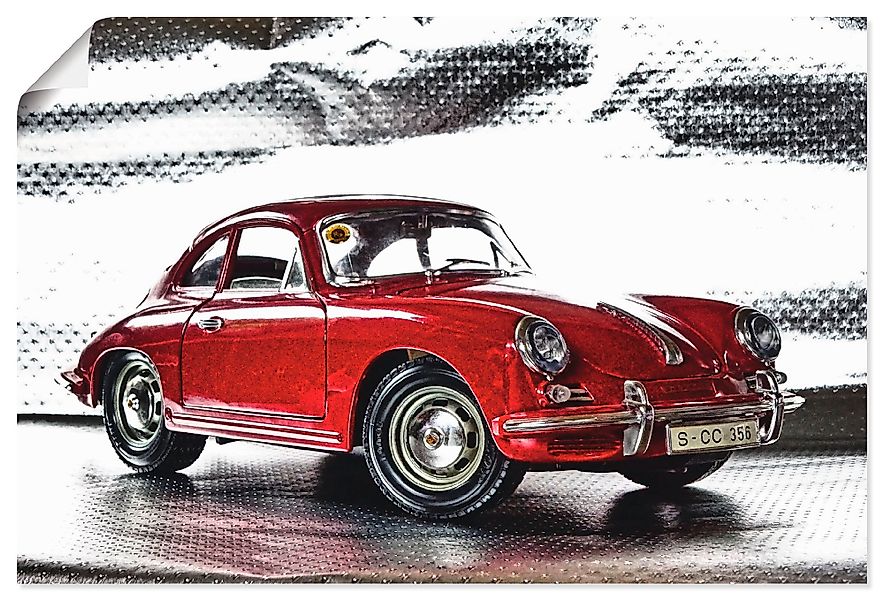 Artland Wandbild »Klassiker - Der Porsche 356« Auto 1 Stk. tlg. als Alubild günstig online kaufen