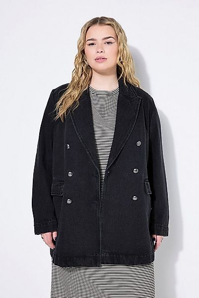 Studio Untold Blusenblazer Blazer Jeans Loose Shape Zweireiher günstig online kaufen