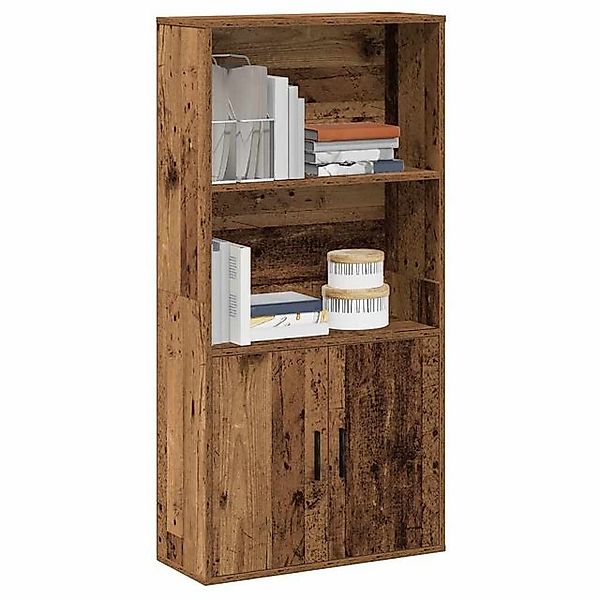 vidaXL Bücherregal Bücherregal Altholz-Optik 60x24x120 cm Holzwerkstoff günstig online kaufen