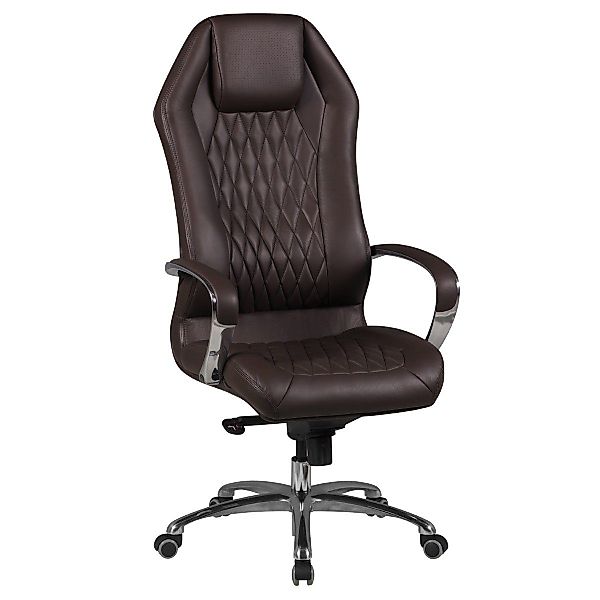 FINEBUY Chefsessel SuVa3468_1 (Bürostuhl MONTEREY Echtleder günstig online kaufen