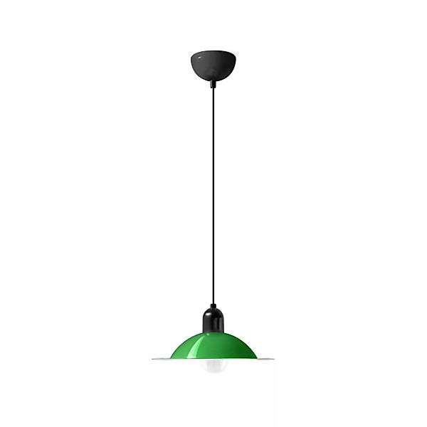 Stilnovo Lampiatta LED-Hängelampe, Ø 28cm, grün günstig online kaufen