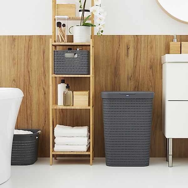 ROTHO Wäschekorb Country Wäschesammler 55l mit günstig online kaufen