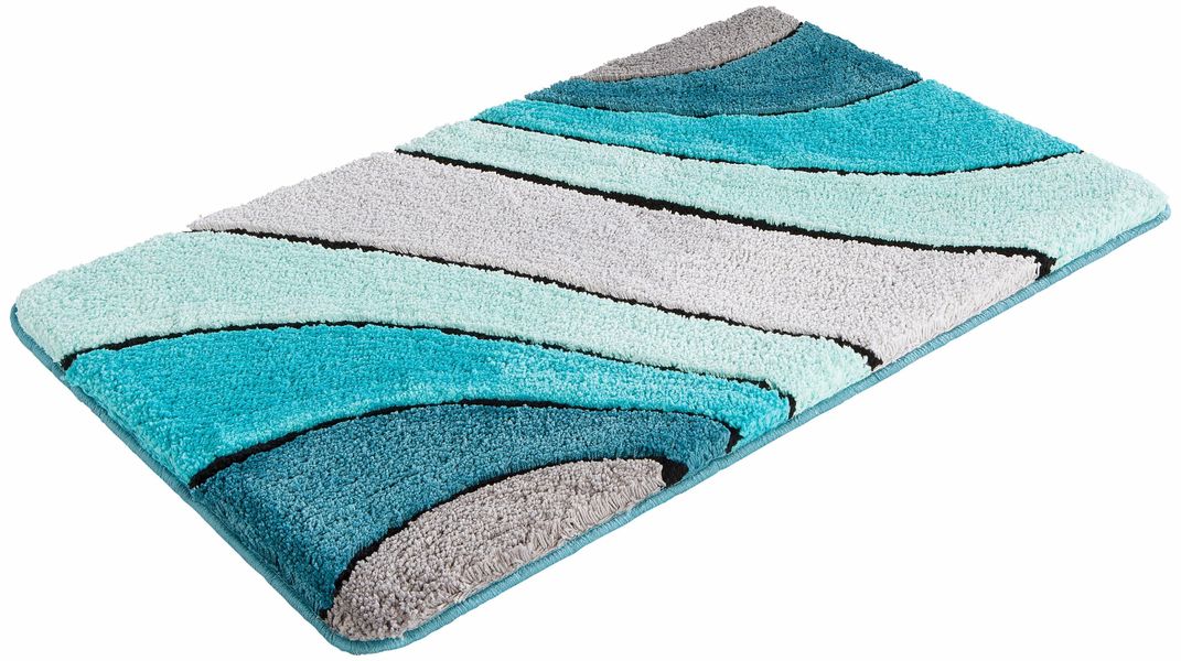 my home Badematte "Josie, Badvorleger, Badezimmer Teppich" Höhe 20 mm rutsc günstig online kaufen