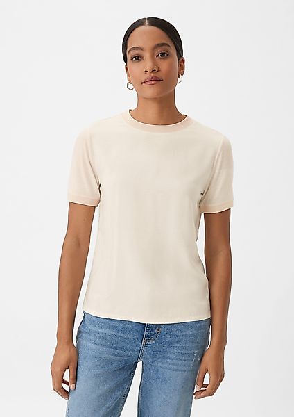comma casual identity Kurzarmshirt T-Shirt aus günstig online kaufen