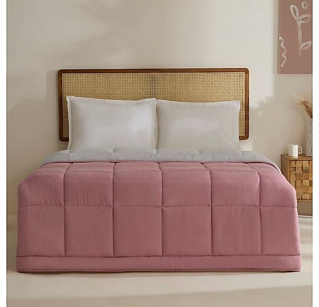 Karaca Tagesdecke Karaca Doppelseitige Decke 200x200 cm - Bettdecke Pudra & günstig online kaufen