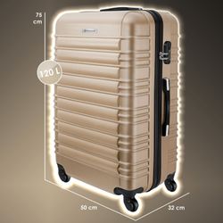KESSER Kofferset, (1 tlg), Reisekoffer Hartschalen-Koffer günstig online kaufen