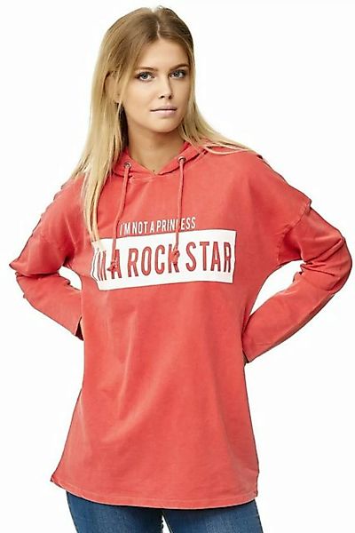 Decay Kapuzensweatshirt mit ROCKSTAR-Aufdruck günstig online kaufen