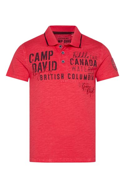 CAMP DAVID Poloshirt aus Baumwolle günstig online kaufen