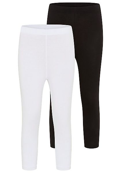 Tamaris Caprileggings (2er-Pack) in 3/4-Länge mit bequemem, elastischem Bun günstig online kaufen
