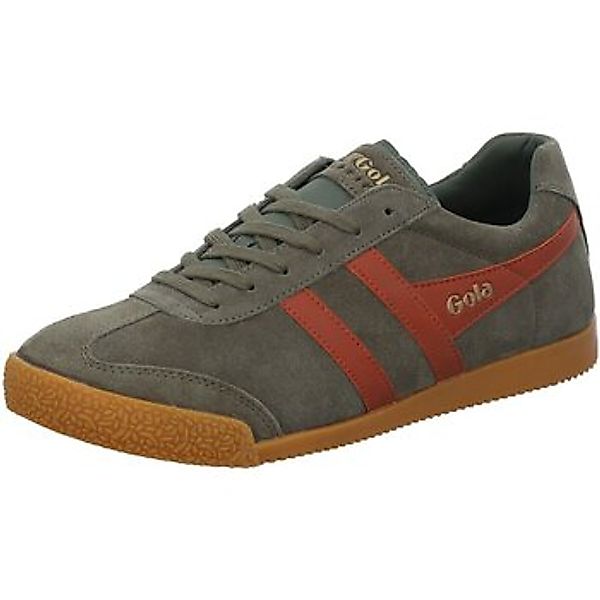 Gola  Halbschuhe Schnuerschuhe khaki-orange spice CMA192NY Harrier Suede günstig online kaufen