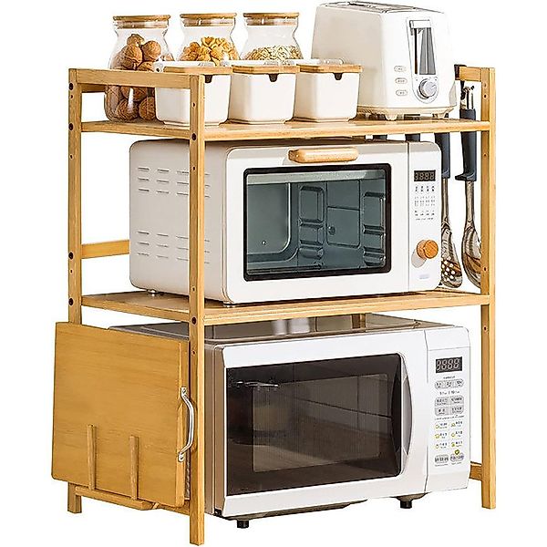 NUODWELL Regalelement Mikrowellen Regal, Microwave Stand günstig online kaufen