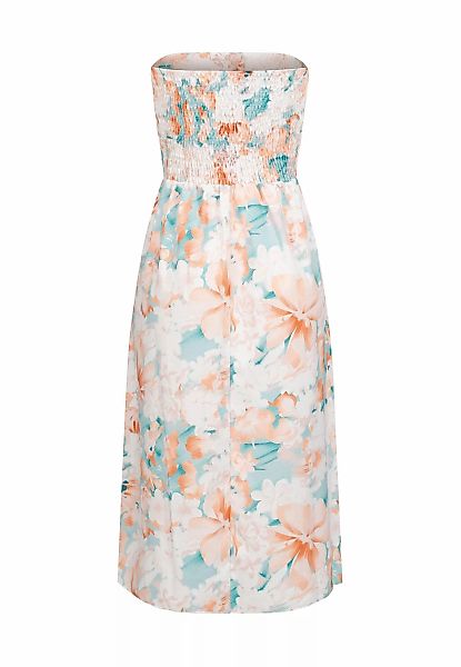 CLOUD 5IVE Shirtkleid "CLOUD 5IVE Bandeau Kleid in Wrap Look und AOP Blumen günstig online kaufen
