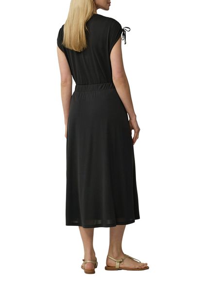 s.Oliver BLACK LABEL Midirock mit elastischem Bund günstig online kaufen