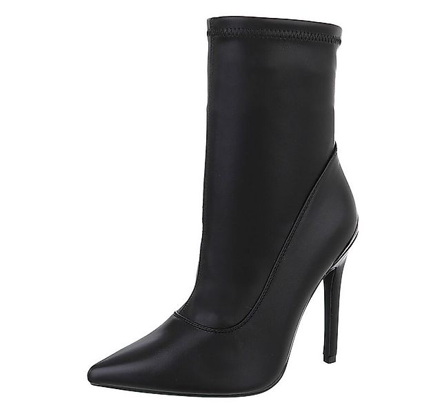 Ital-Design Elegante Damen Stiefel mit hohem Absatz für jeden Anlass High-H günstig online kaufen