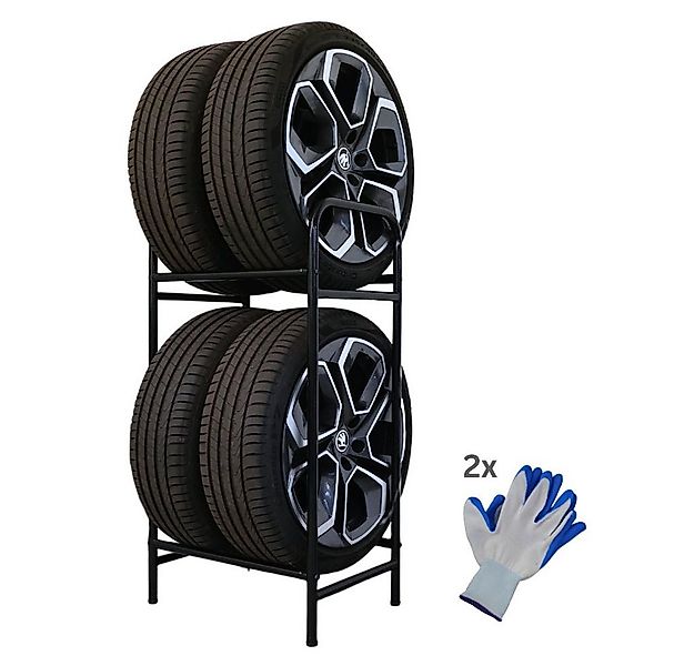 PROREGAL® Schwerlastregal Reifenregal Räderregal Garagenregal CARRERO für 4 günstig online kaufen