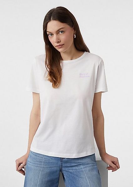 comma casual identity Kurzarmshirt T-Shirt günstig online kaufen