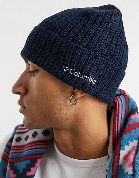 Columbia – Watch Cap – Strickmütze in Marineblau günstig online kaufen