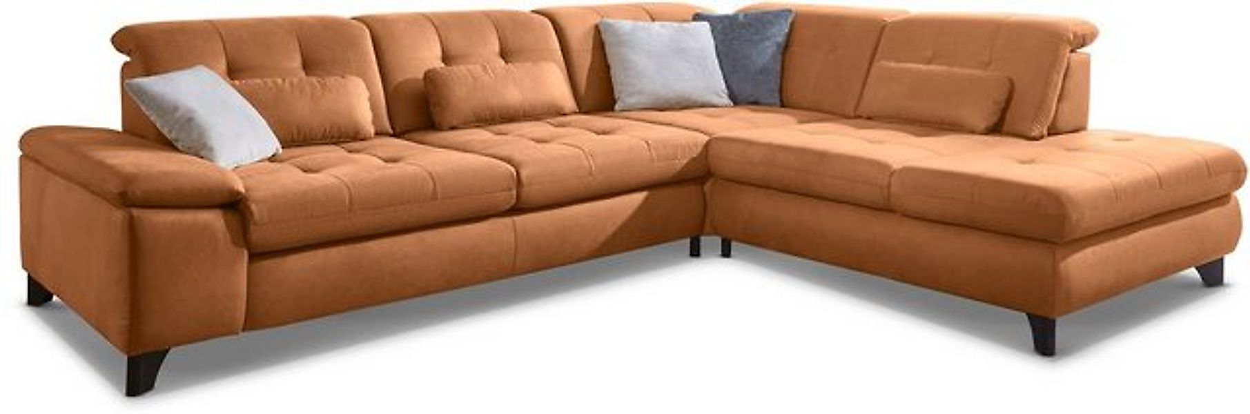 Die PlanBar Ecksofa "MP-IN18012 L-Form mit Kaltschaum-Polsterung", wahlweis günstig online kaufen