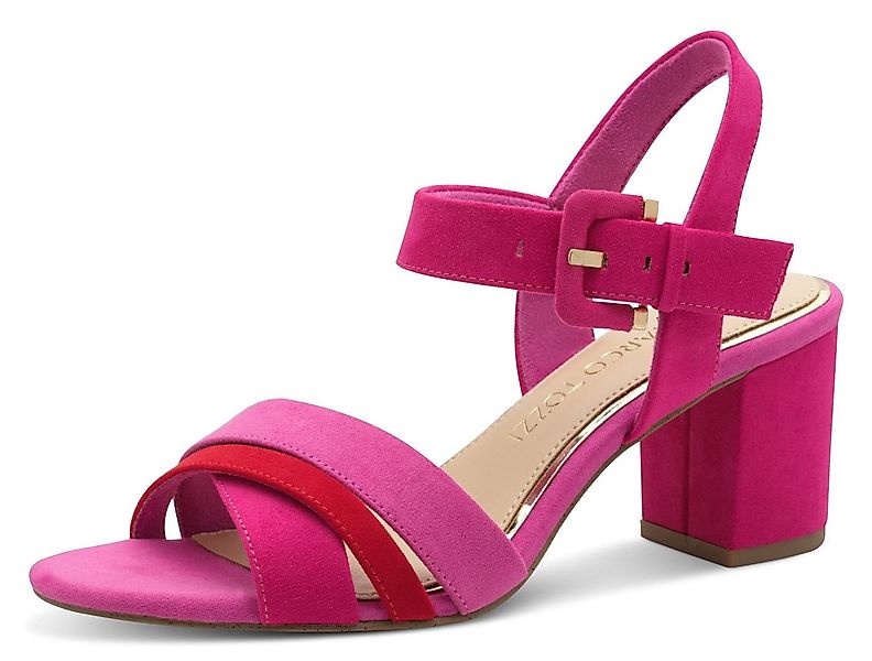 MARCO TOZZI Sandalette, Blockabsatz, Sommerschuh, Sandale günstig online kaufen