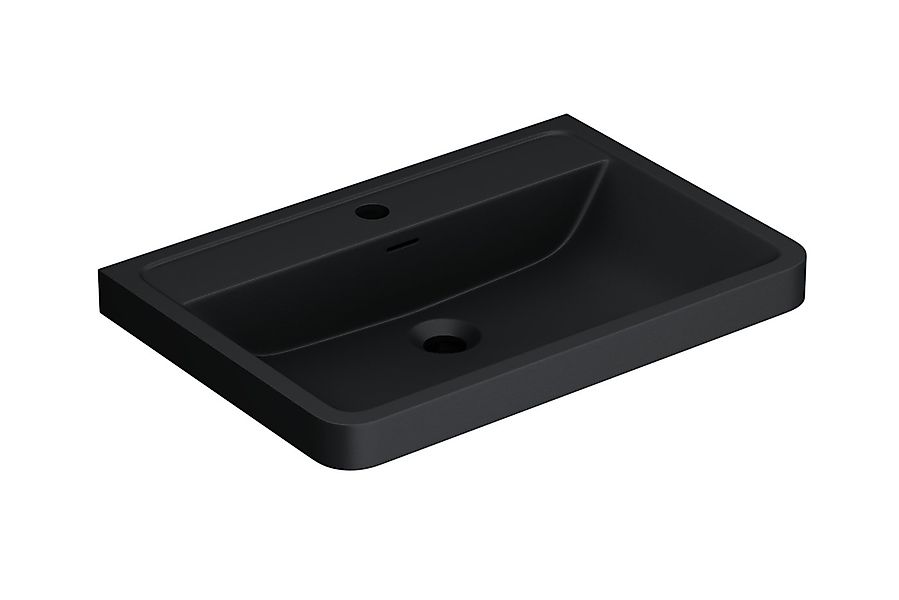 Mai & Mai Einbauwaschbecken Waschbecken Col08 aus Mineralguss mit Überlauf günstig online kaufen