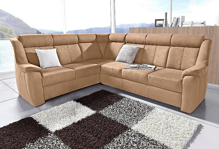sit&more Ecksofa Basel L-Form, wahlweise mit Relaxfunktion günstig online kaufen