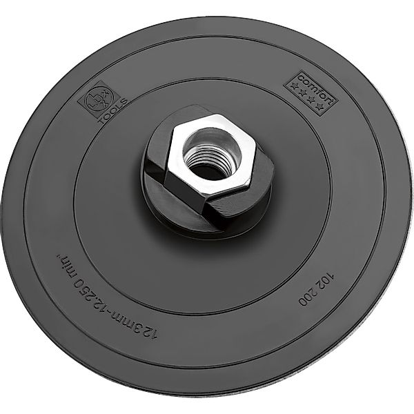 LUX-TOOLS Haftschleifteller für Winkelschleifer 125 mm günstig online kaufen