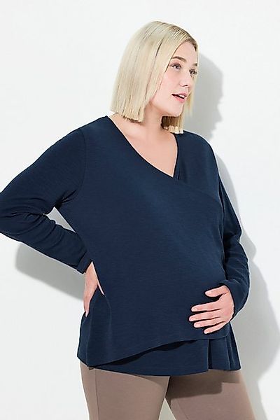 Ulla Popken T-Shirt Bellieva-T-Shirt Maternity Shape Still-Funktion Schwang günstig online kaufen