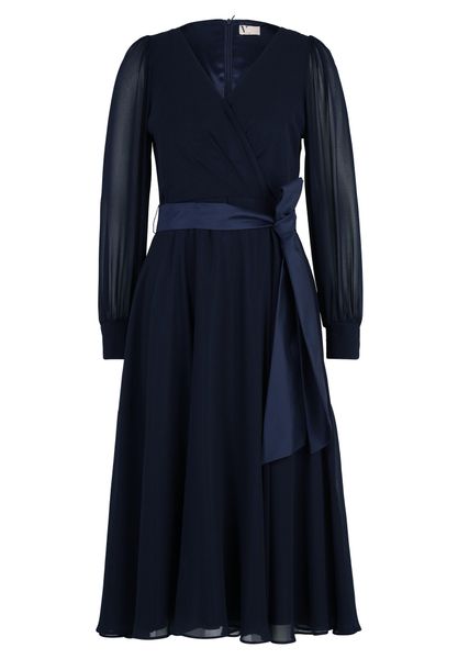 Vera Mont Cocktailkleid "Damen Cocktailkleid mit Gürtel" Ohne Tasche Design günstig online kaufen