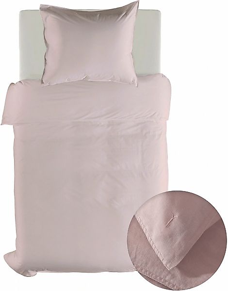 YELLOW Bettwäsche "Suite-Saint-Tropez" 2 Stk. tlg. Bettwäsche aus 55% Leine günstig online kaufen