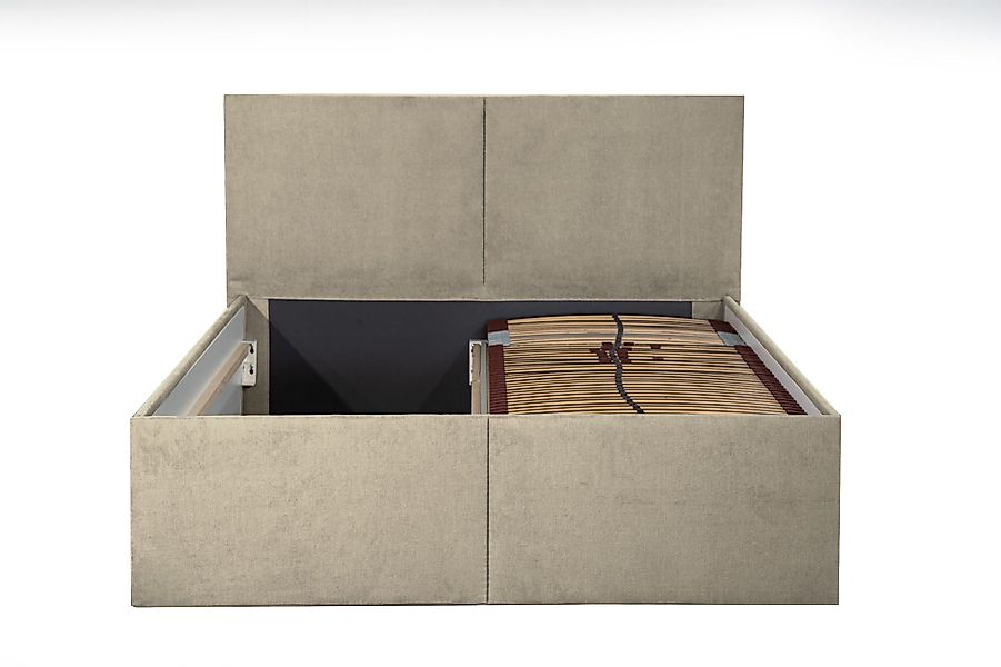 Halmon Schlafkomfort Betten Polsterbett Milano (Mit Stauraum unter der Lieg günstig online kaufen