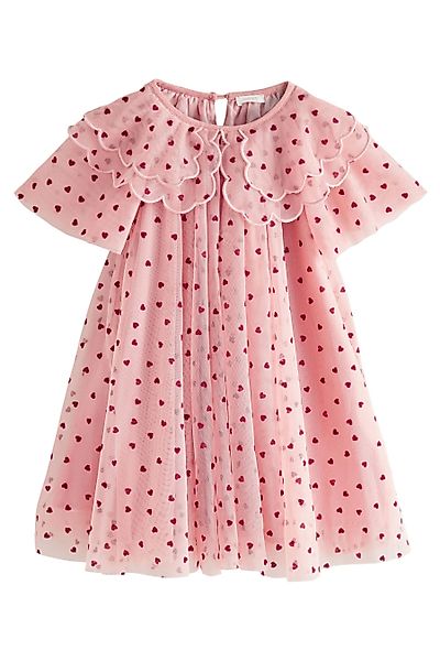 Next Jerseykleid Partykleid mit Mesh und günstig online kaufen