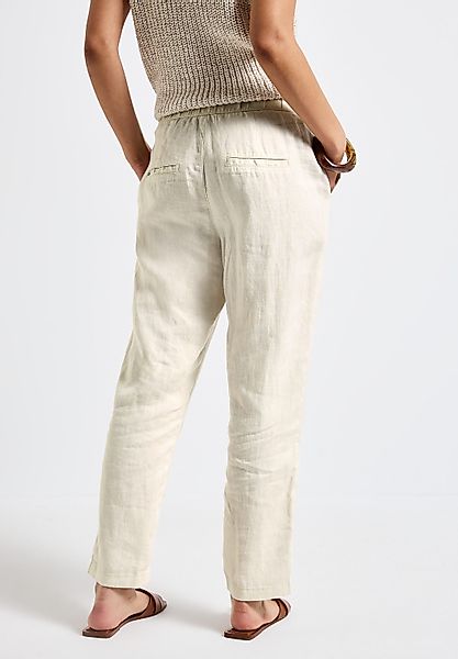 STREET ONE Stoffhose aus Leinen günstig online kaufen