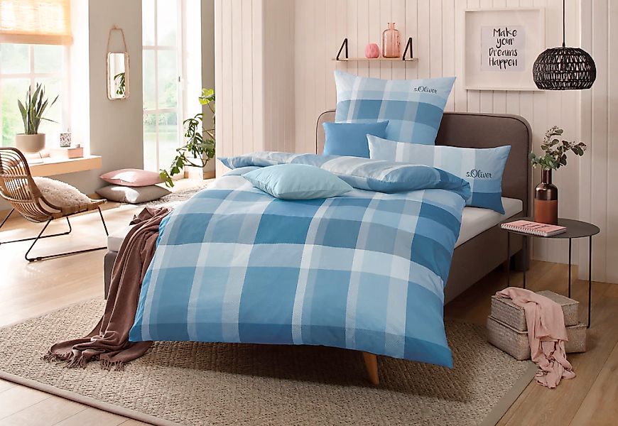 s.Oliver Bettwäsche "Tabea in Gr. 135x200 oder 155x220 cm" 2 tlg. Markenbet günstig online kaufen