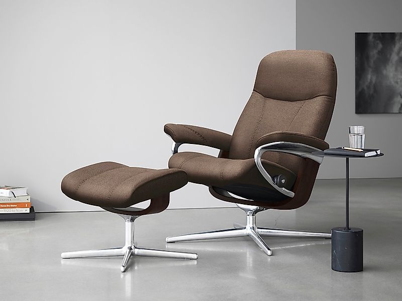 Stressless Relaxsessel "Consul", (Set, Relaxsessel mit Hocker), mit Hocker, günstig online kaufen