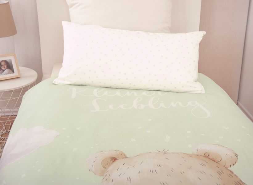 Lüttenhütt Kinderbettwäsche "Kleiner Liebling in Gr. 100x135 und 135x200 cm günstig online kaufen