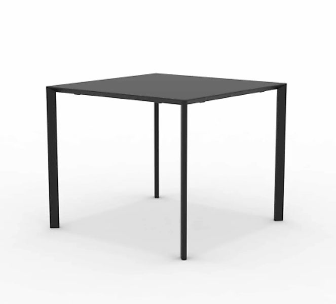 Robuster Gartentisch Fox 90x90 cm schwarz NE günstig online kaufen