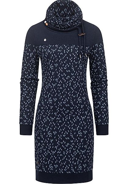Ragwear Sweatkleid Chloe Dress stylisches Langarmkleid mit Ethnomuster günstig online kaufen