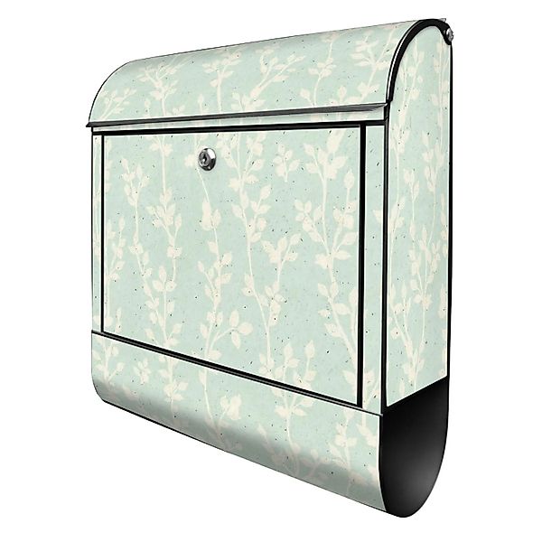 Banjado Design Briefkasten Schwarz Pulverbeschichtet 39x47x14cm 2 Schlüssel günstig online kaufen