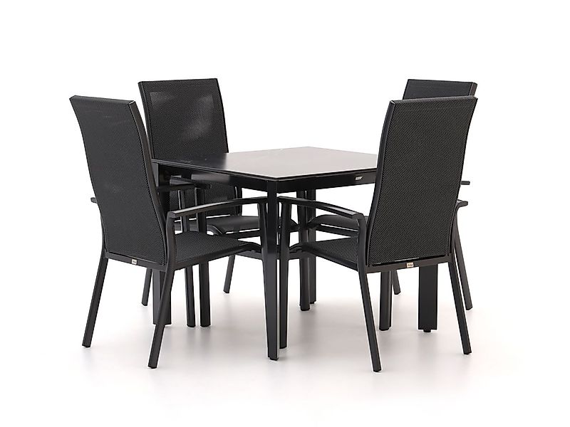 Bellagio Avio/Sestino 90 cm Gartenmöbel-Set 5-teilig stapelbar günstig online kaufen