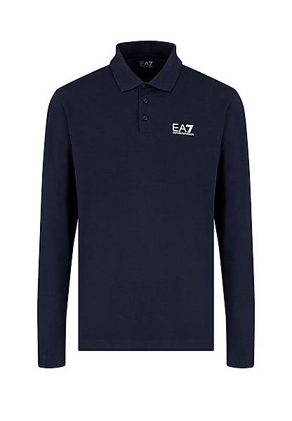 Emporio Armani Poloshirt Poloshirt Langarmshirt mit Polokragen (1-tlg) günstig online kaufen