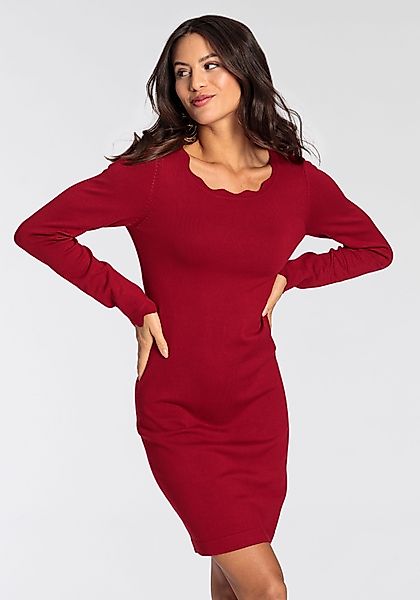 Laura Scott Strickkleid kurzes Kleid, figurbetont, günstig online kaufen