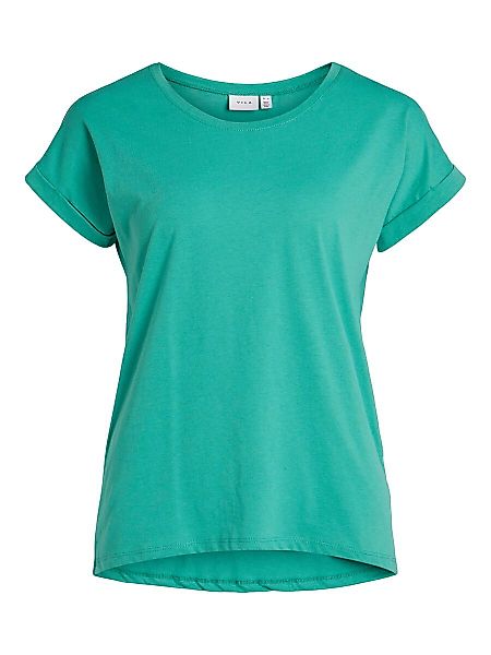 VILA Basic Loose Fit T-shirt Damen Grün günstig online kaufen