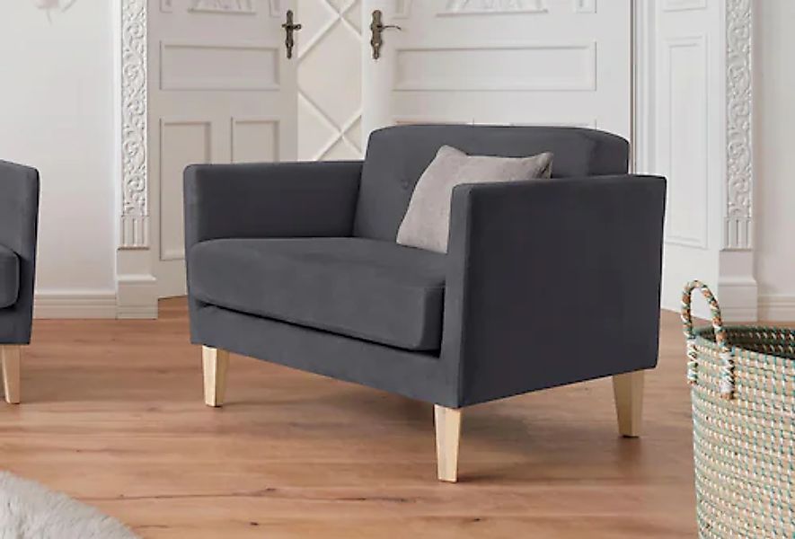 andas Sessel »Raadal«, in skandinavischer Optik, mit Knopfheftung, Design b günstig online kaufen